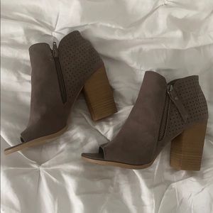 3 in heeled booties